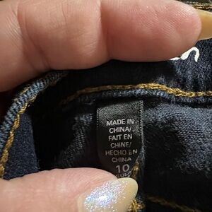 Victoria secret Jeans dark wash size 10 euc